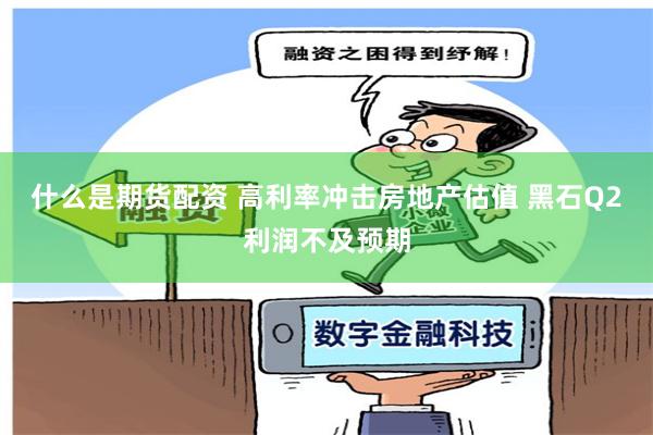 什么是期货配资 高利率冲击房地产估值 黑石Q2利润不及预期